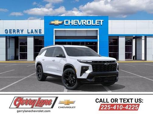 Polar White 2026 Chevrolet Traverse RS