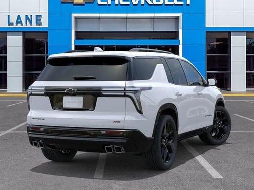 Polar White 2026 Chevrolet Traverse RS