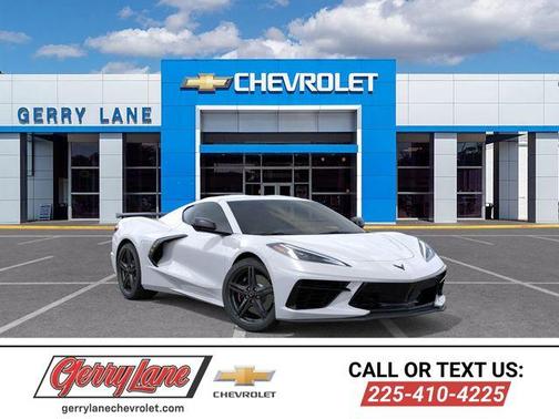 Arctic White 2026 Chevrolet Corvette Stingray w/1LT