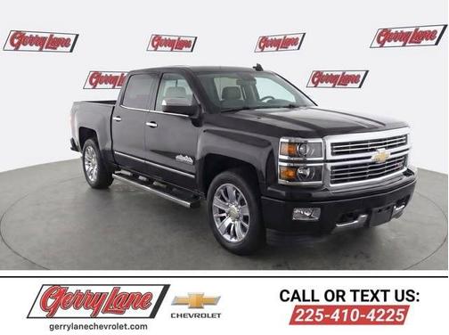 Black 2015 Chevrolet Silverado 1500 High Country