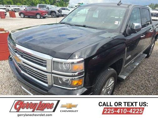 Black 2015 Chevrolet Silverado 1500 High Country