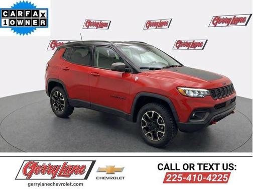 Red 2025 Jeep Compass Trailhawk