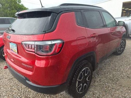 Red 2025 Jeep Compass Trailhawk