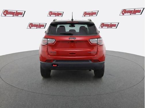Red 2025 Jeep Compass Trailhawk