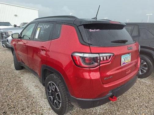 Red 2025 Jeep Compass Trailhawk