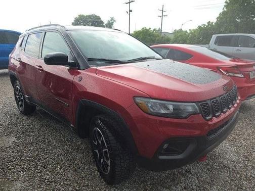 Red 2025 Jeep Compass Trailhawk