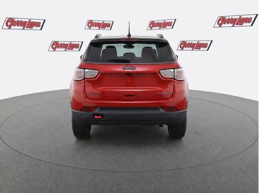 Red 2025 Jeep Compass Trailhawk