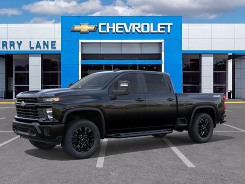 Black 2026 Chevrolet Silverado 2500 Custom