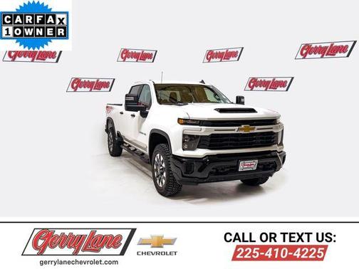 Summit White 2024 Chevrolet Silverado 2500 Custom