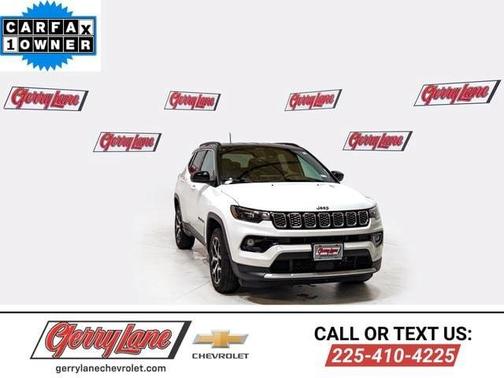 White 2025 Jeep Compass Limited