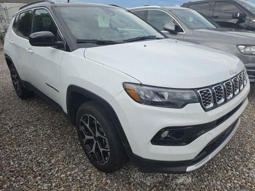 Bright White 2025 Jeep Compass Limited