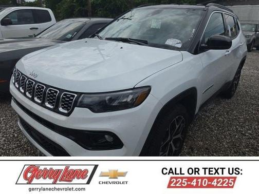 Bright White 2025 Jeep Compass Limited
