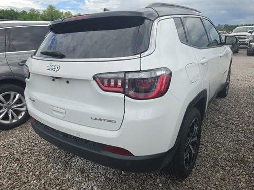 Bright White 2025 Jeep Compass Limited