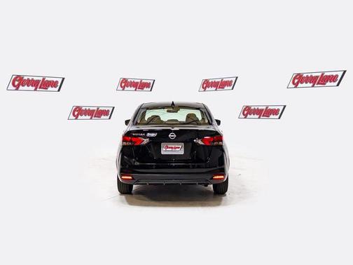 Black 2025 Nissan Versa 1.6 SV
