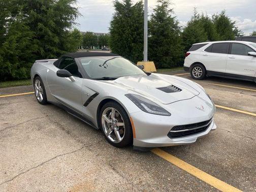 Blade Silver 2015 Chevrolet Corvette Stingray