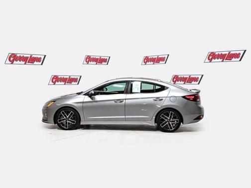 Stellar Silver 2020 Hyundai ELANTRA Sport