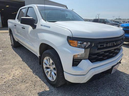 Summit White 2024 Chevrolet Silverado 1500 Custom