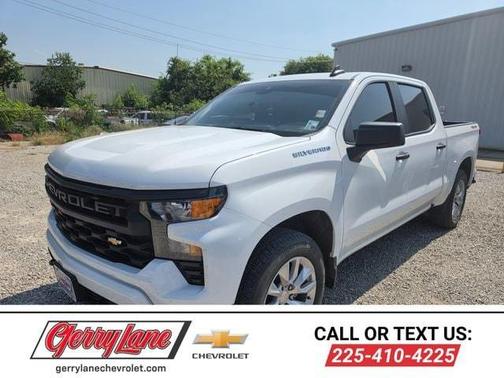 Summit White 2024 Chevrolet Silverado 1500 Custom