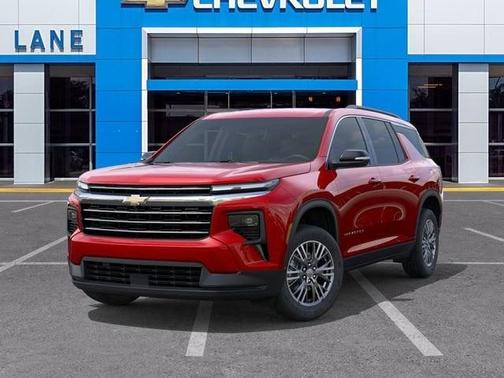 Radiant Red 2026 Chevrolet Traverse LT