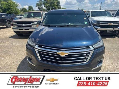 Blue 2023 Chevrolet Traverse LT Cloth