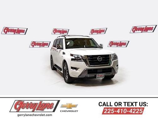 Aspen White 2021 Nissan Armada Platinum