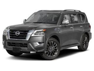 Aspen White 2021 Nissan Armada Platinum