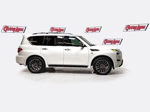 Aspen White 2021 Nissan Armada Platinum