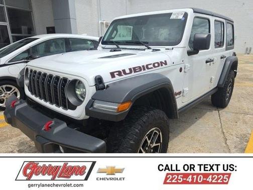 Bright White 2025 Jeep Wrangler Rubicon