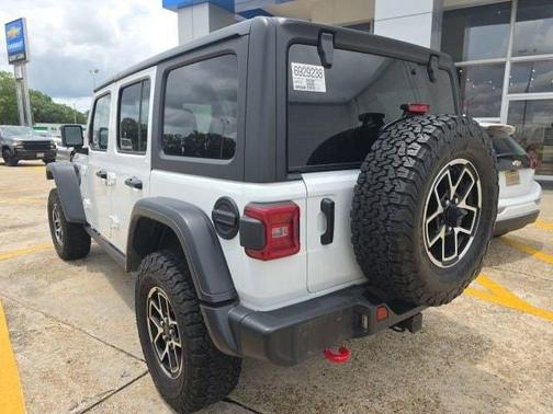 Bright White 2025 Jeep Wrangler Rubicon