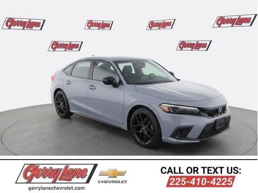 Gray 2024 Honda Civic Sport