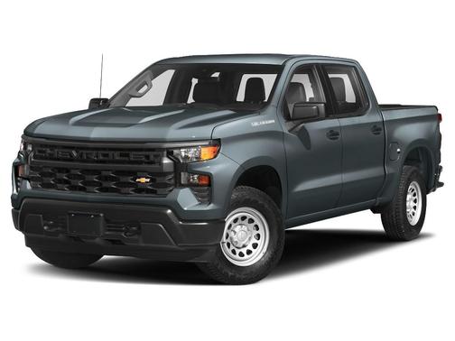 Slate Gray Metallic 2024 Chevrolet Silverado 1500 Custom