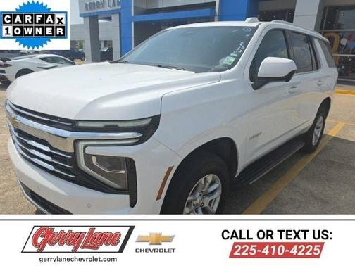 Summit White 2025 Chevrolet Tahoe LT