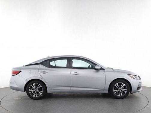 Brilliant Silver 2023 Nissan Sentra SV