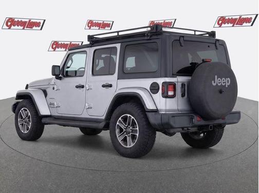 Silver 2019 Jeep Wrangler Unlimited Sahara
