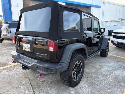 Black 2015 Jeep Wrangler Unlimited Rubicon