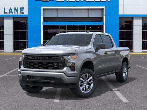 Sterling Gray Metallic 2026 Chevrolet Silverado 1500 Custom