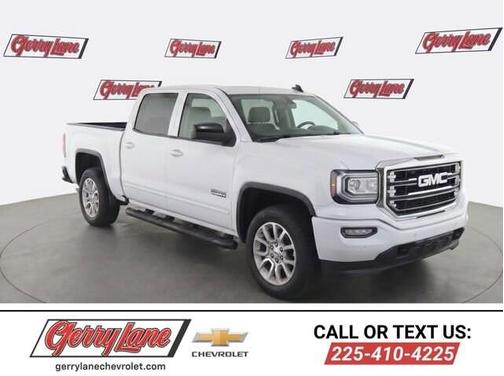 Summit White 2018 GMC Sierra 1500 SLT