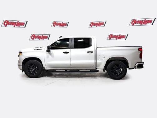 Summit White 2025 Chevrolet Silverado 1500 Custom