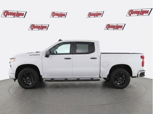 Summit White 2025 Chevrolet Silverado 1500 Custom