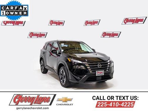 Black 2025 Nissan Rogue SV