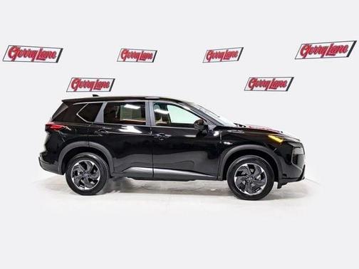 Black 2025 Nissan Rogue SV