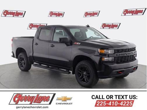 Black 2024 Chevrolet Silverado 1500 Custom Trail Boss