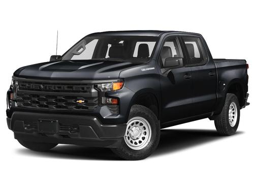 Black 2024 Chevrolet Silverado 1500 Custom Trail Boss