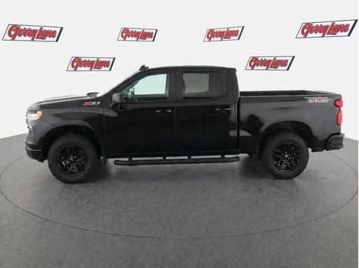 Black 2024 Chevrolet Silverado 1500 Custom Trail Boss
