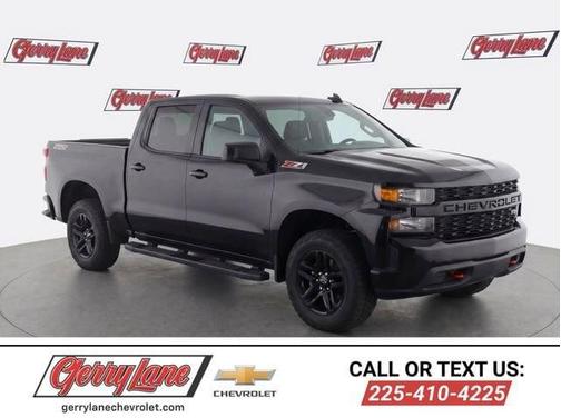 Black 2024 Chevrolet Silverado 1500 Custom Trail Boss