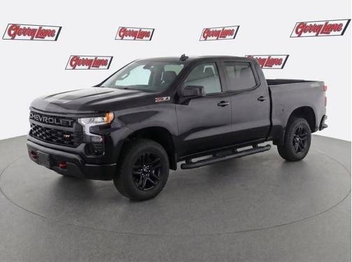 Black 2024 Chevrolet Silverado 1500 Custom Trail Boss