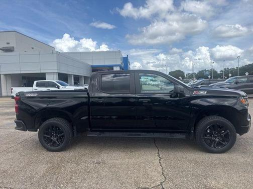 Black 2024 Chevrolet Silverado 1500 Custom Trail Boss