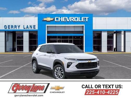 Summit White 2026 Chevrolet Trailblazer LS