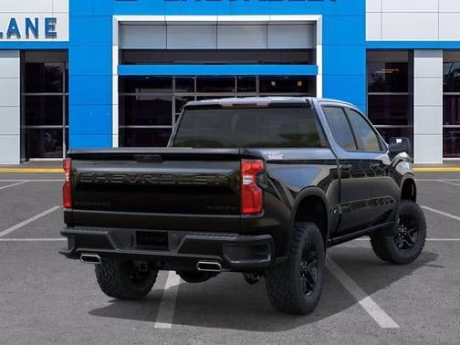 Black 2026 Chevrolet Silverado 1500 Custom Trail Boss