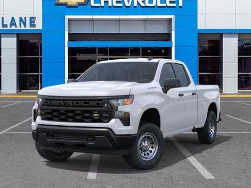 Summit White 2026 Chevrolet Silverado 1500 WT